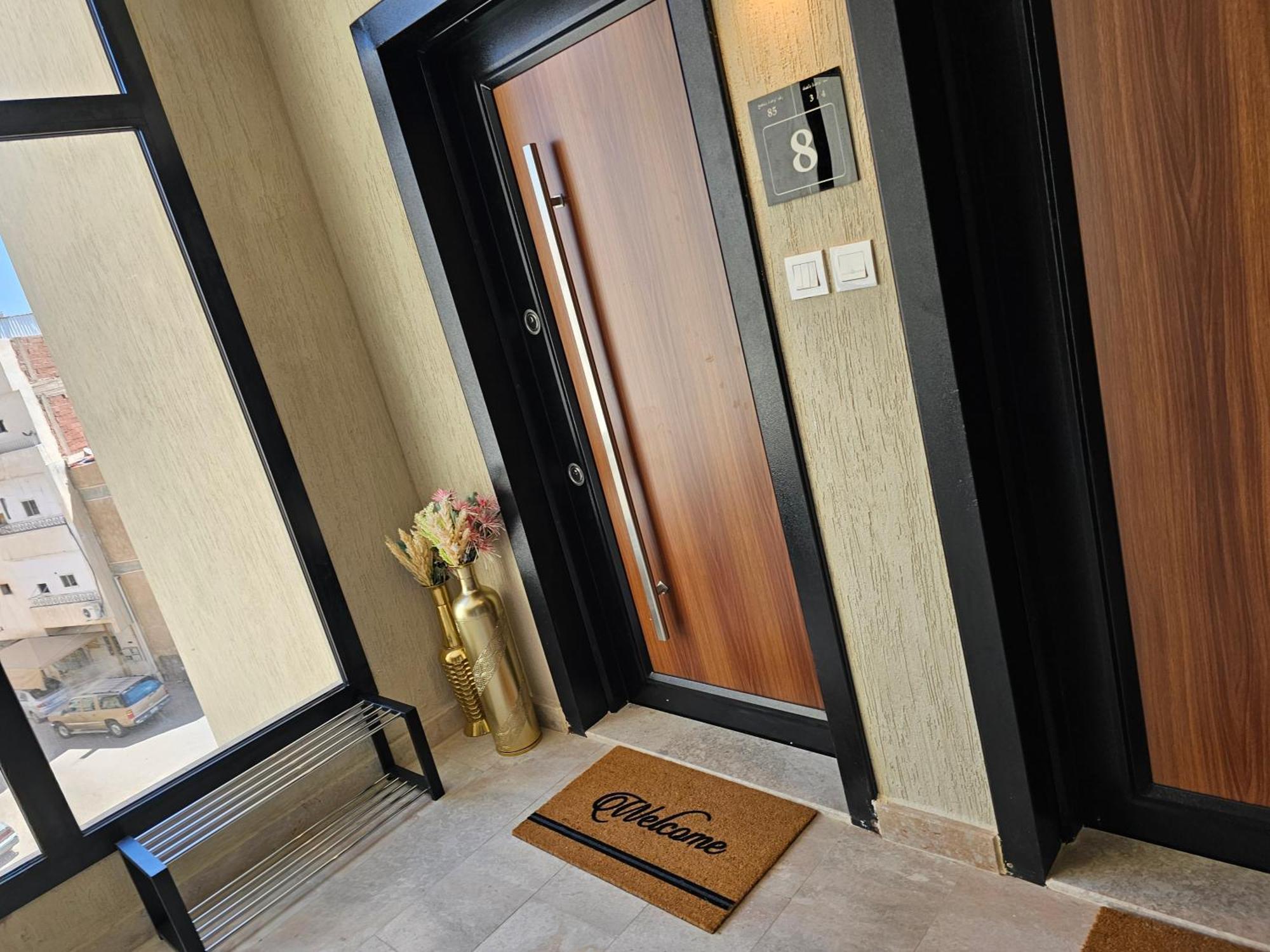 الشقق الفاخرة Modern Apartments Of 3 Bedrooms 5 Minutes To Haram 麦地那 外观 照片